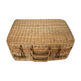 Large rattan suitcase 48 cm x 35 cm