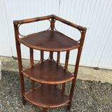 Rattan shelf