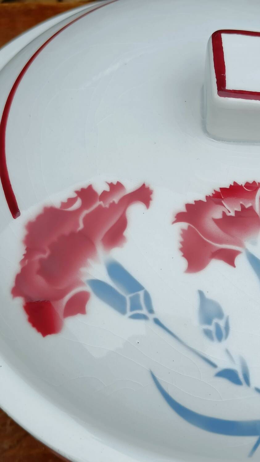 Soupière moulin des loups modèle œillet