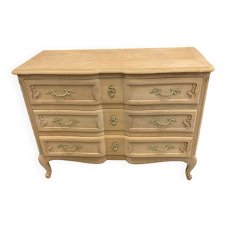 Commode louis XV en bois brut