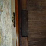 Bureau de pente - commode-scriban galbé en noyer et marquéterie – ép. LXV