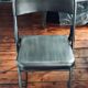 Folding chairs metal stainless steel color