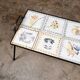 Wrought iron and ceramic side table by Roger Capron, France, 1950s