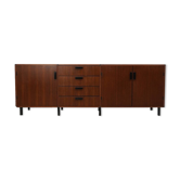 Enfilade sur mesure par Cees Braakman pour Pastoe, années 1960.