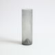 Erik Höglund cylinder glass vase for Pukeberg, Sweden, 1960s
