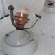 Paire d'appliques et de tulipes anciennes en verre années 40-50