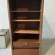 vintage wooden curtain cabinet 4 levels 42x38x88 cm