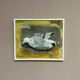 Original Swedish Oil on Canvas – “Seagull” by Ingeborg Stragnell – Signed