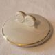 Covered sugar bowl half-porcelain Lunéville Keller and Guerin A587