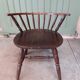Windsor chair.