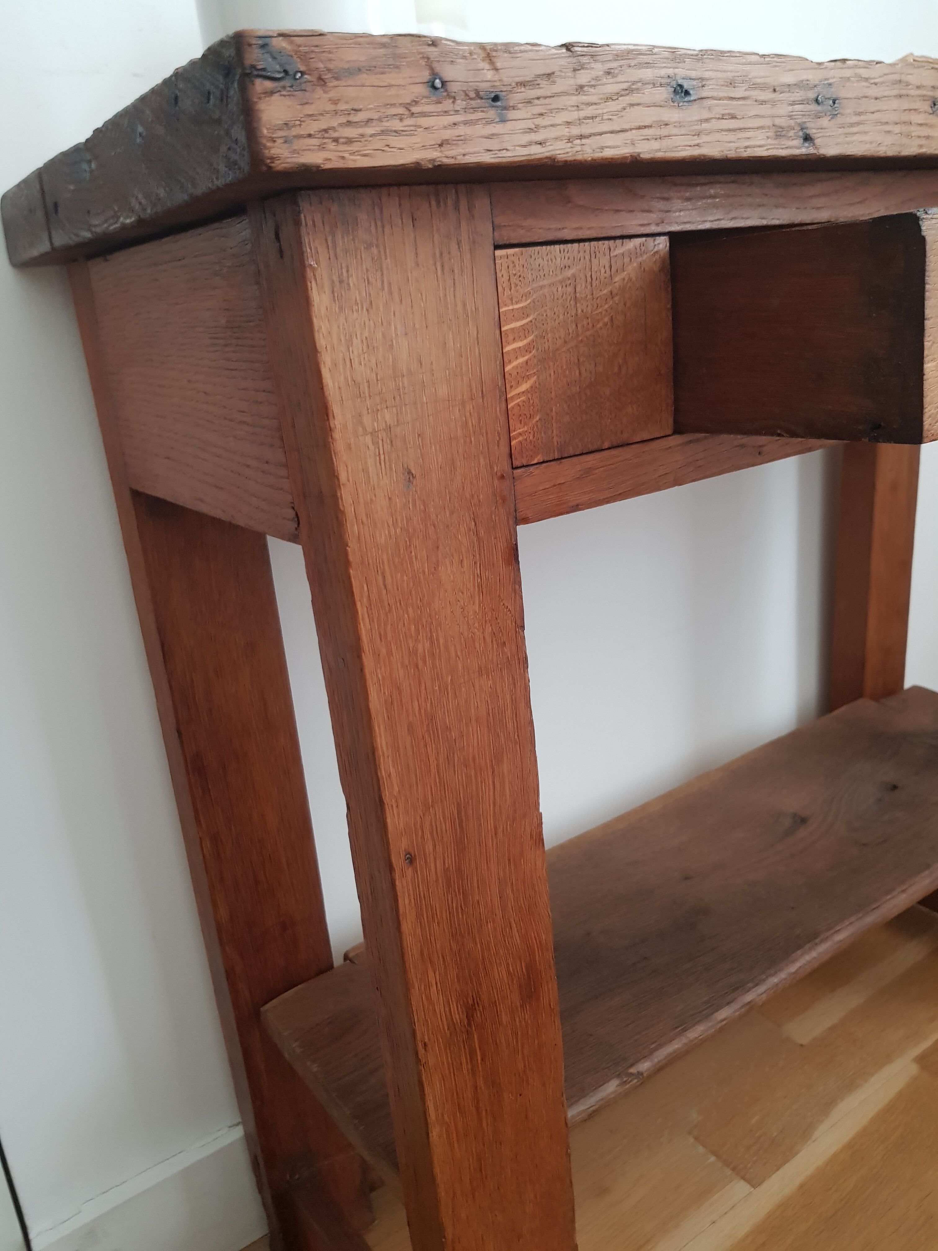 Wooden console
