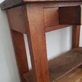 Wooden console