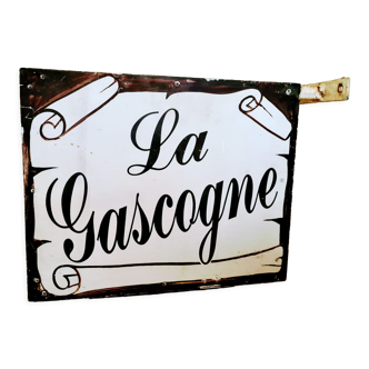 Vintage restaurant sign "La Gascogne"