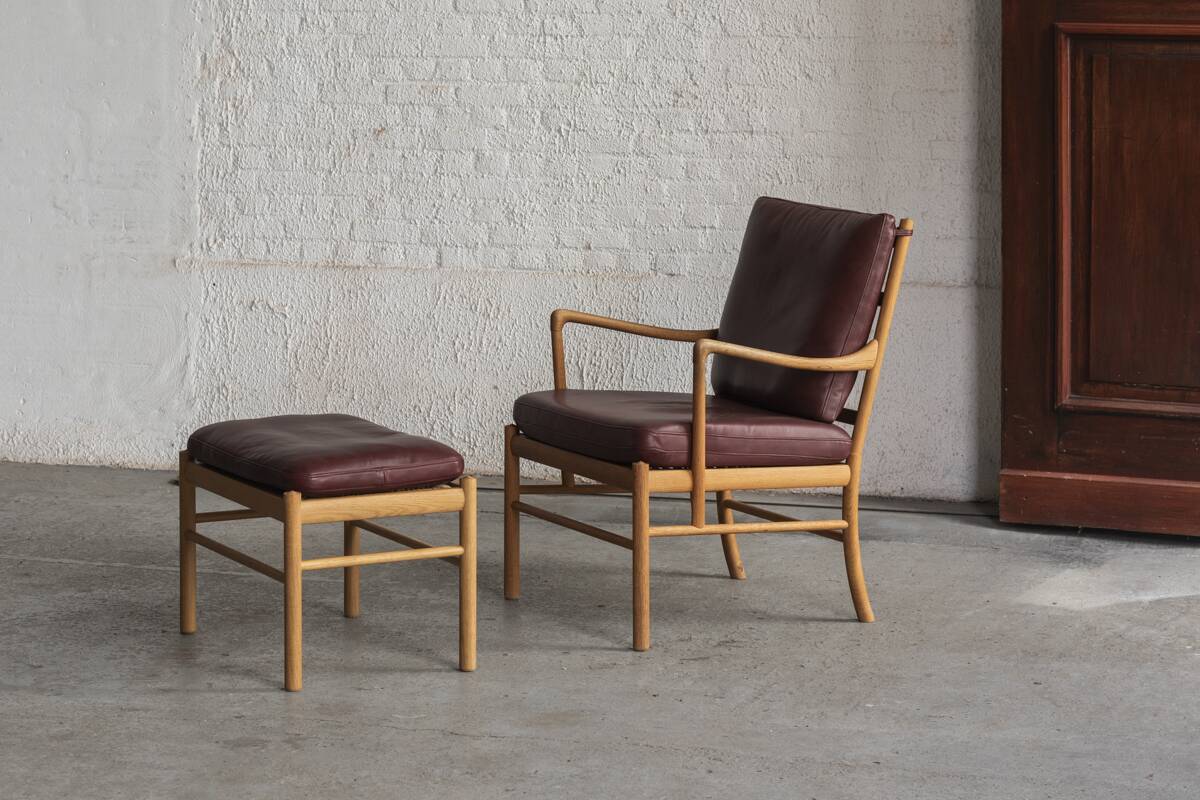 Colonial chair 'PJ-149' by Ole Wanscher, Denmark, 1990s
