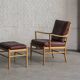 Colonial chair 'PJ-149' by Ole Wanscher, Denmark, 1990s