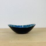 Vintage blue ceramic cup