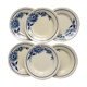 set of 6 dessert plates SOLEA Mills of Wolves
