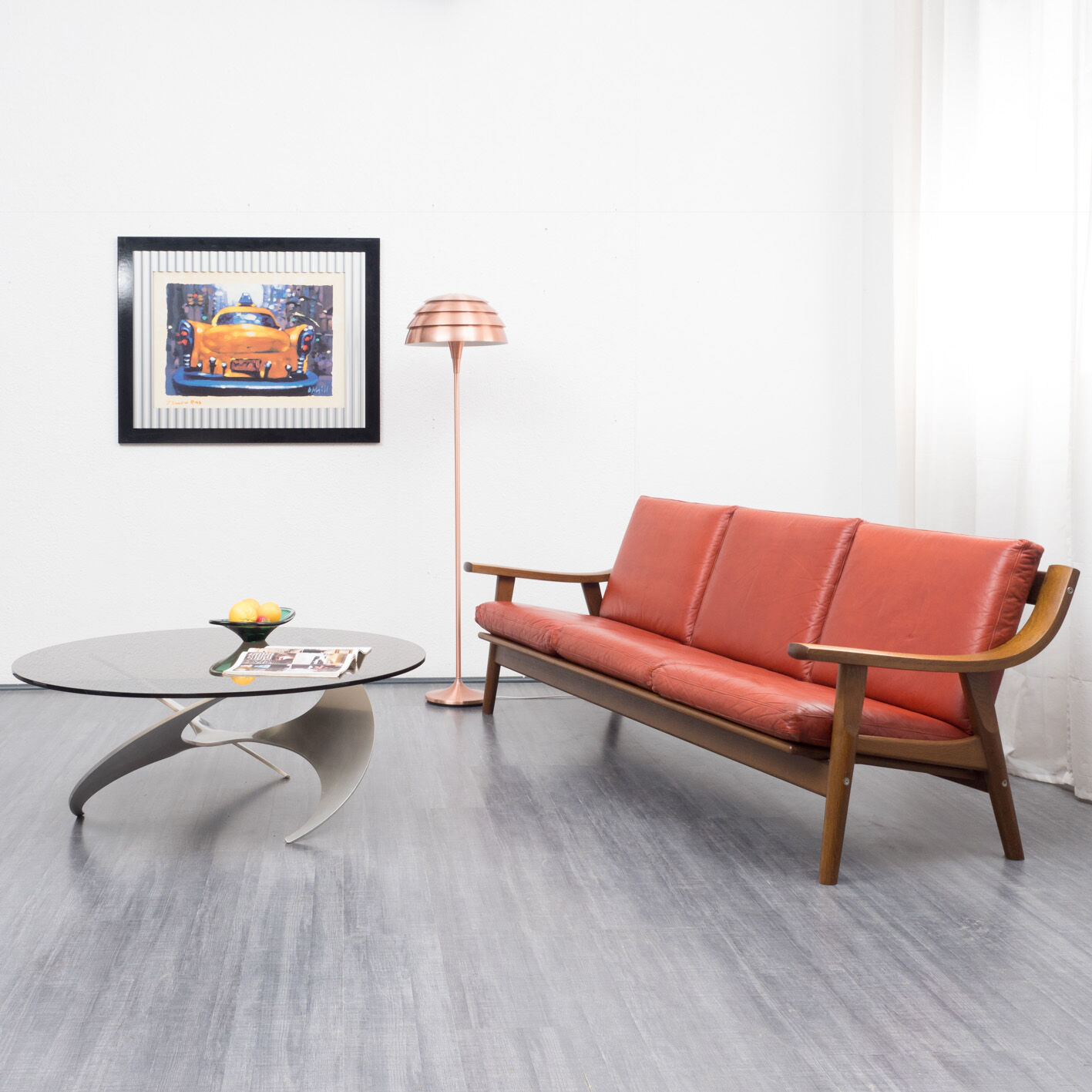 Table basse Propeller Knut Hesterberg pour Ronald Schmitt années 60