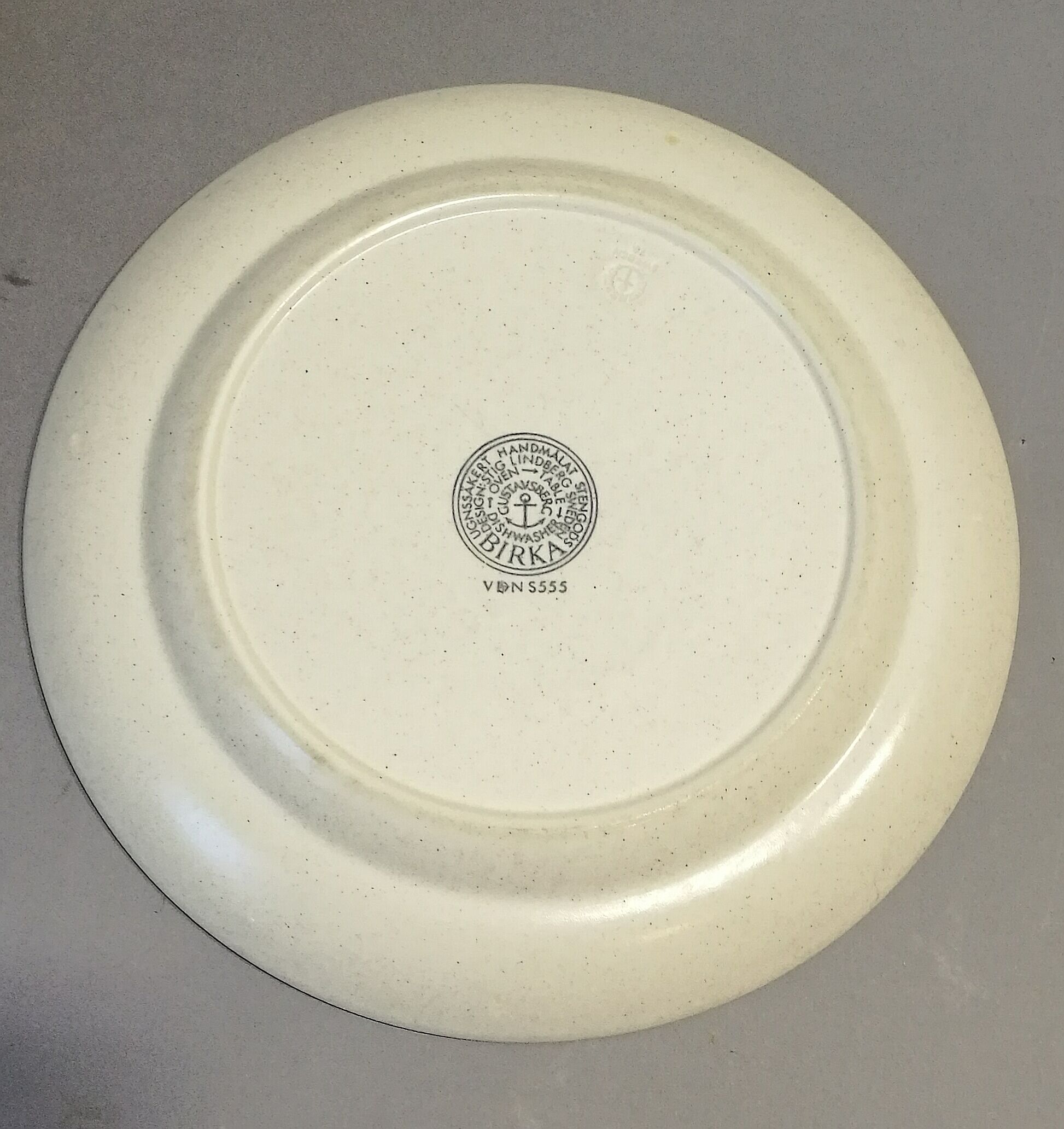 Lot 10 gustavberg 1973 Birka of Stig Lingberg plates