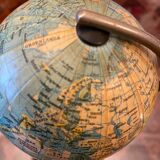 Vintage earth globe