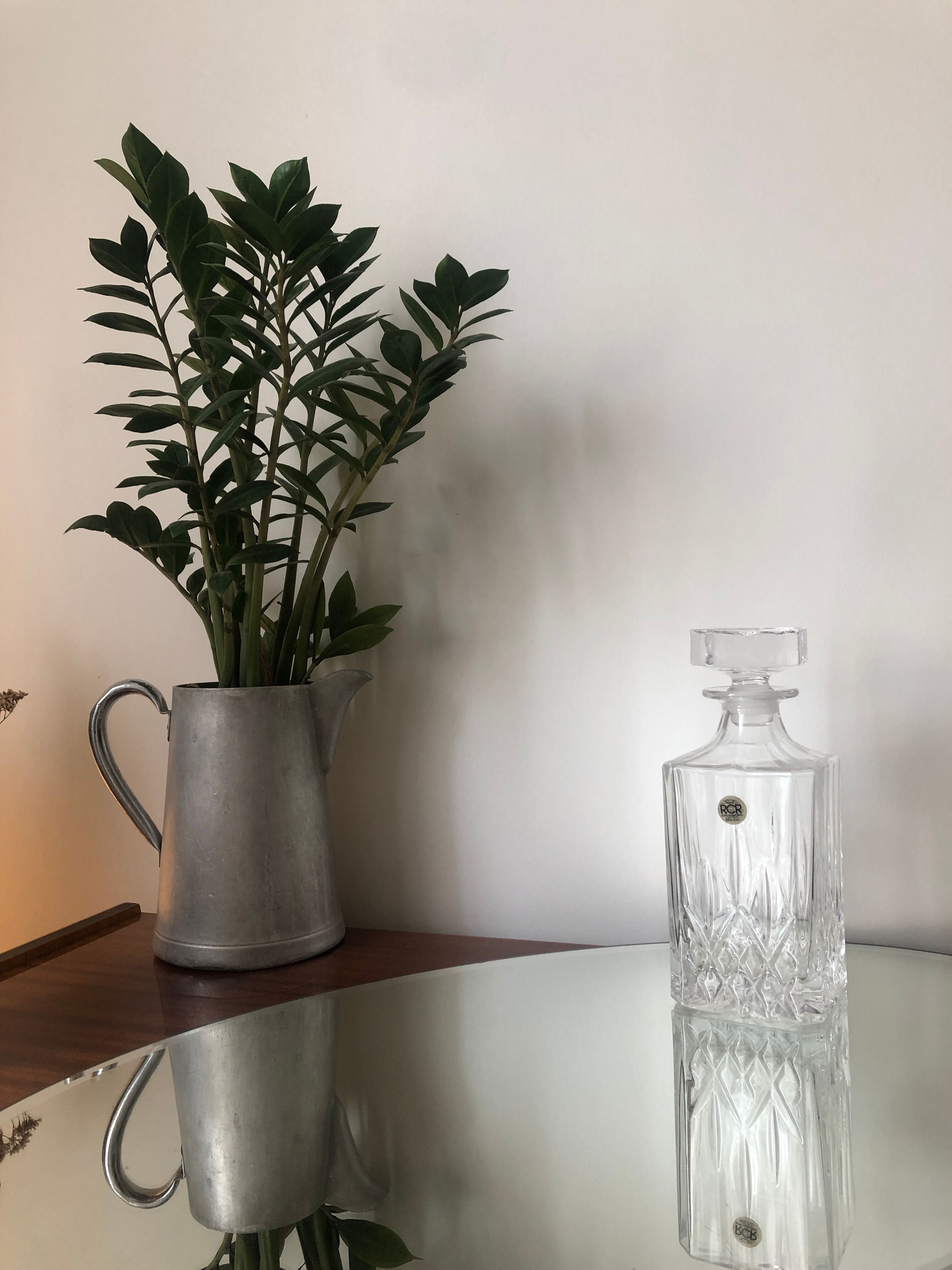 Crystal whisky carafe