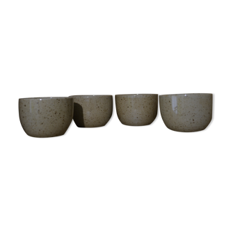 Set of 4 bowls Sandstone of the manor