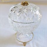 Bonbonnière in crystal cut