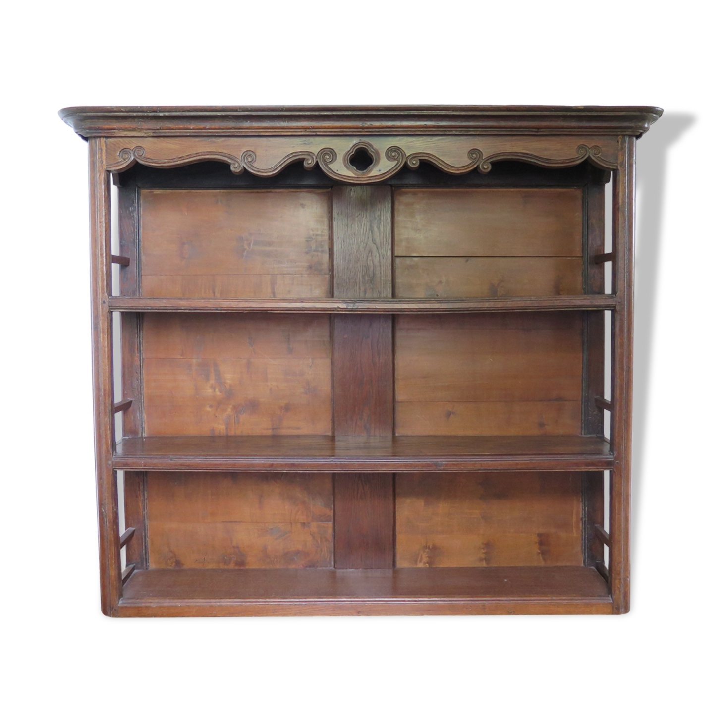Early 20th century oak shelf/ship