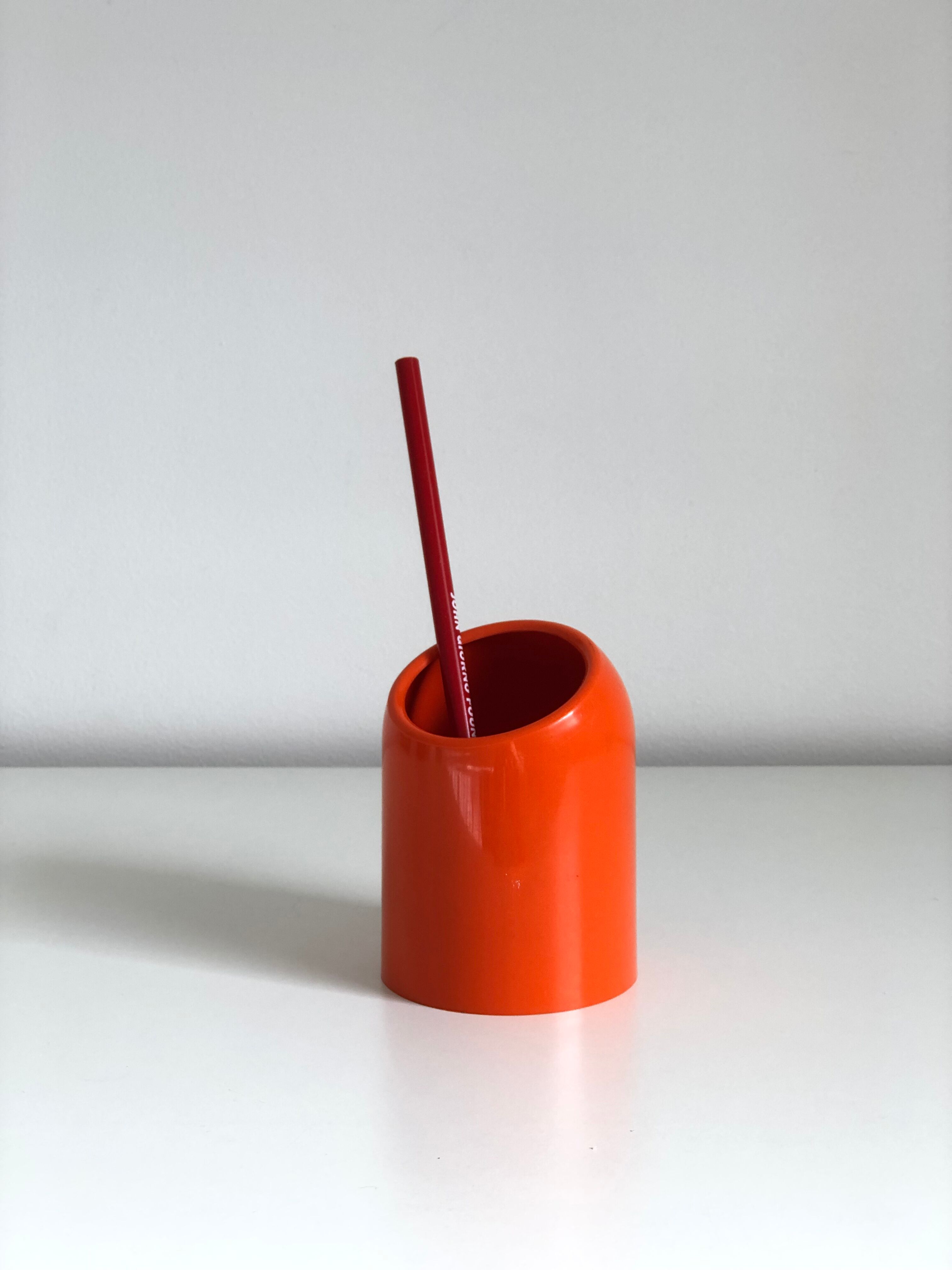 Roger Tallon design pencil pot, Art and Office edition, France, 1970