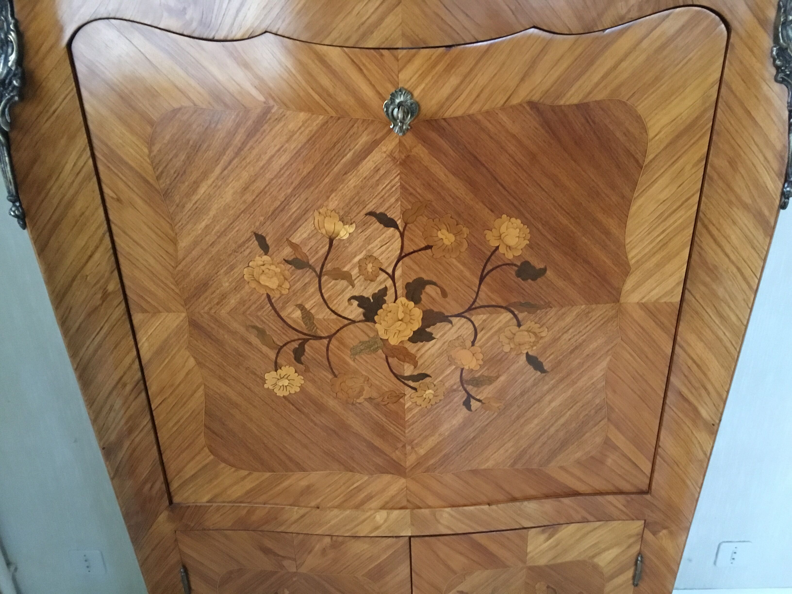 Louis XV style branded secretary
