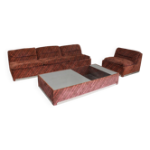 Vintage modular sofa P10 by Giovanni Offredi for Saporiti
