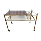 Vinyl rack service, brass magazine holders