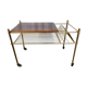 Vinyl rack service, brass magazine holders