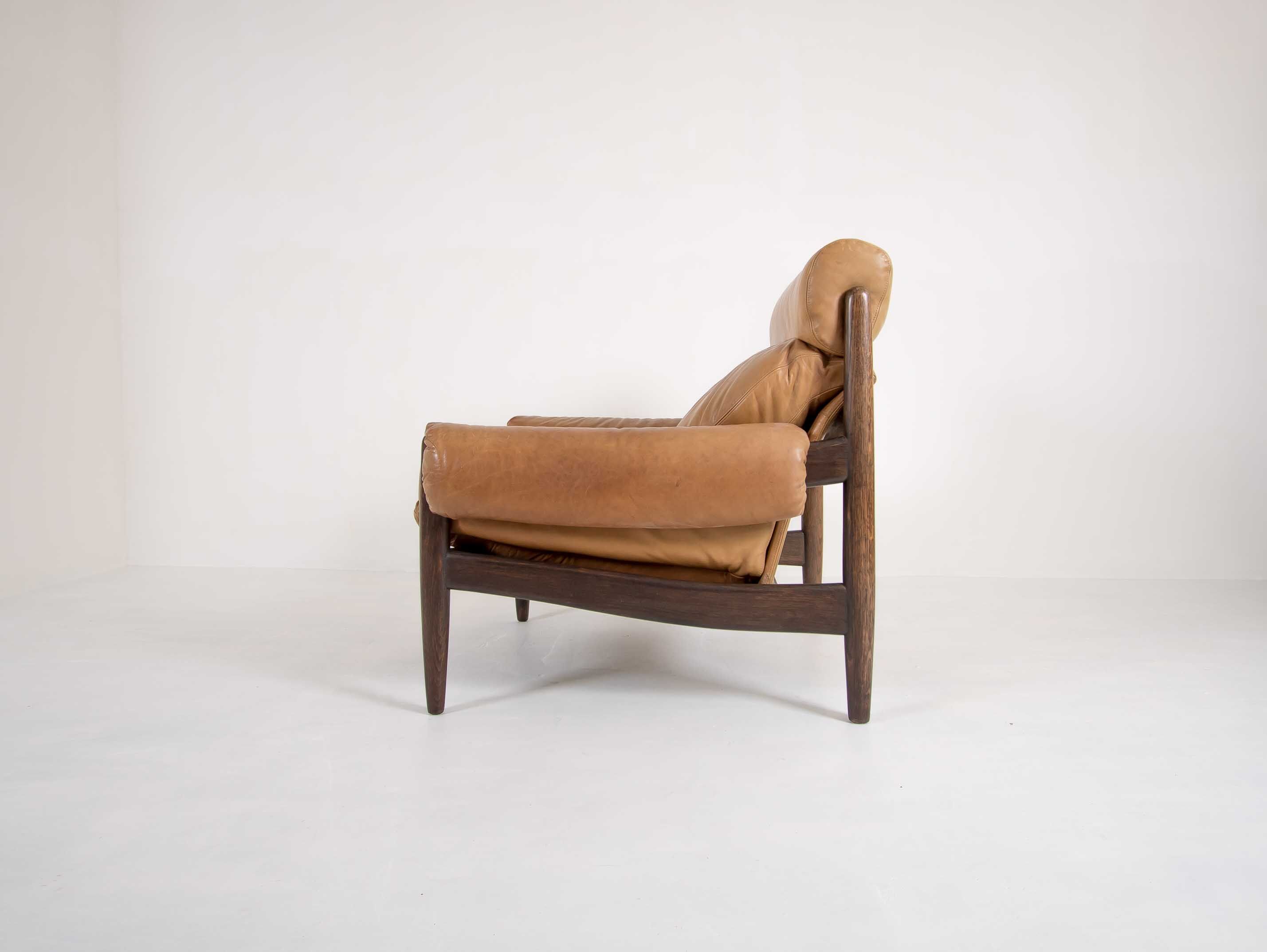 Leather living room set by Durlet