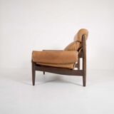 Leather living room set by Durlet