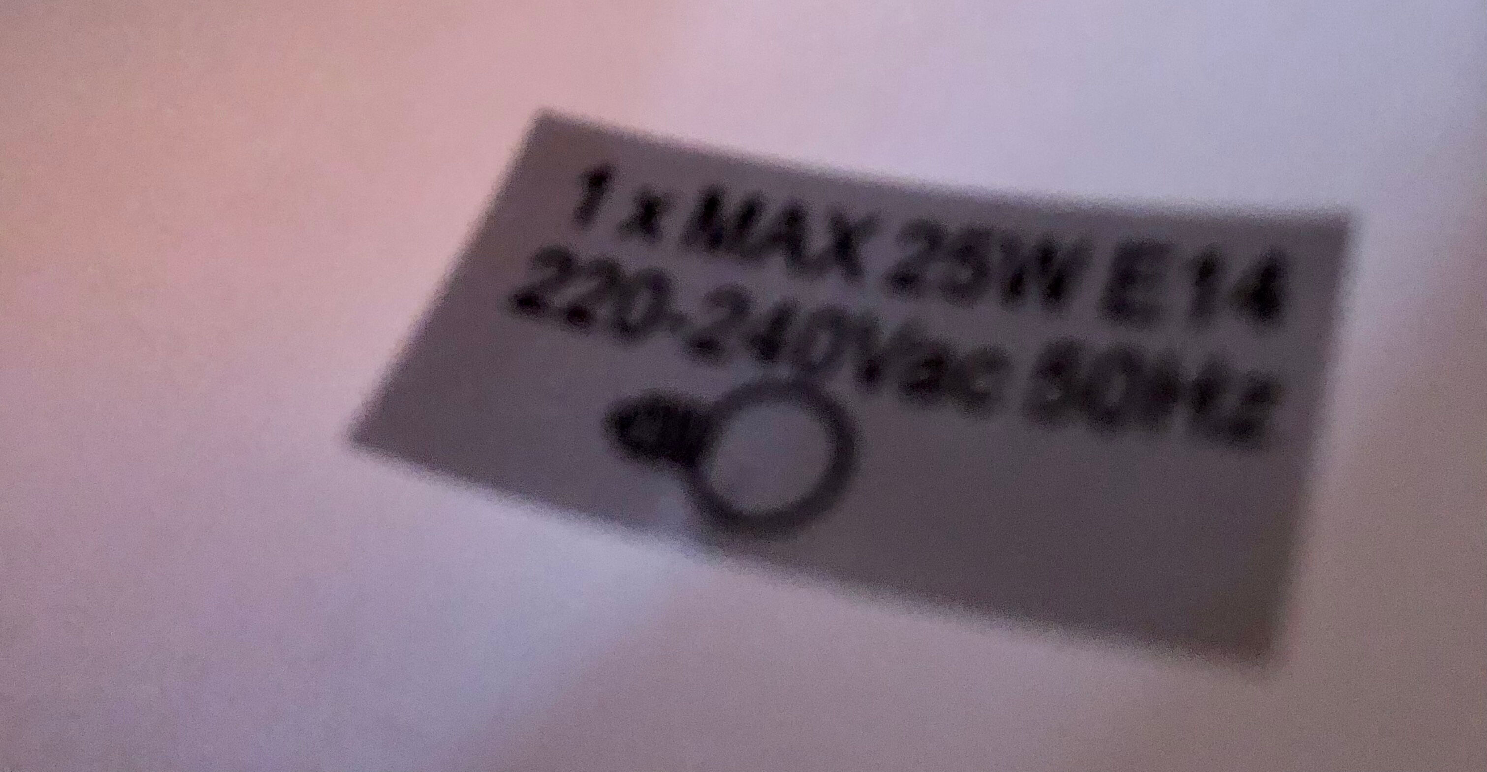 Vintage EyeBall table lamp