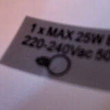 Vintage EyeBall table lamp