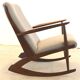 Danish design classic Cube boomerang rocking chair by Søren Georg Jensen