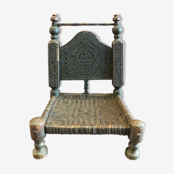 Low chair, walnut wood pakistan