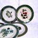 Antique plates from the Fenal Frères Pexonne factory.