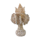 Vintage shell candle holder