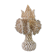 Vintage shell candle holder