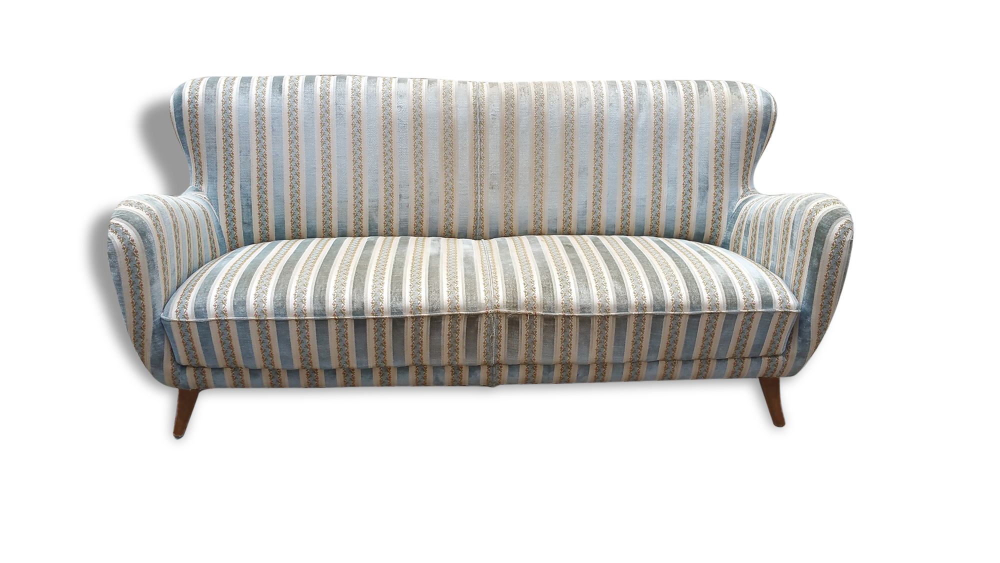 50s 60s Organic sculptural sofa couch