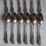 12 teaspoons silver metal