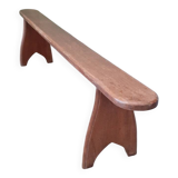Oak bench.