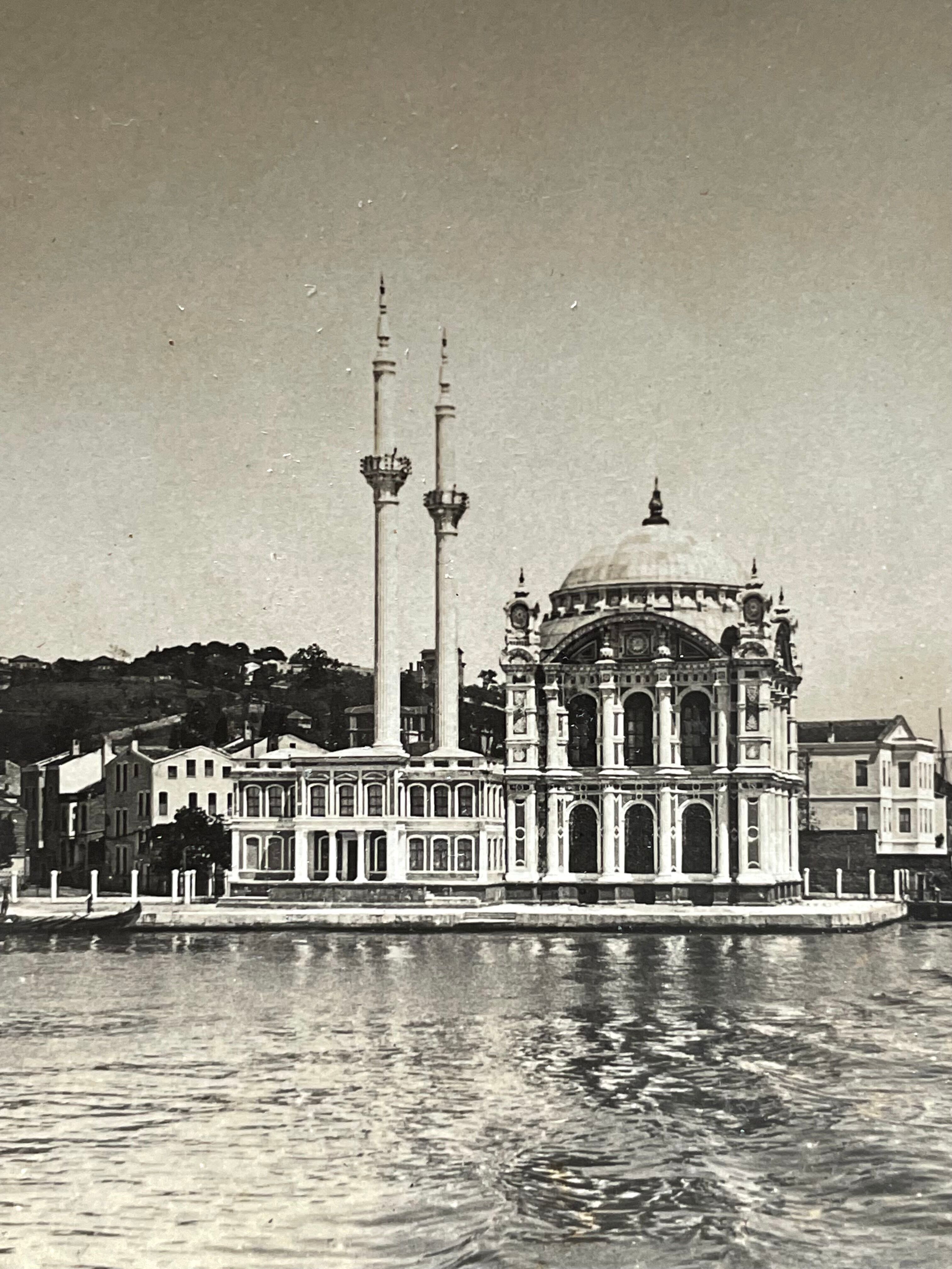 Old photography stereo, stereograph, luxury albumine 1903 Constantinople, Turkey
