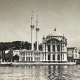 Old photography stereo, stereograph, luxury albumine 1903 Constantinople, Turkey