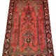 Vintage Red Wool Persian Area Rug- 110x170cm