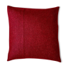 Red wool cushion ☐ 40 cm