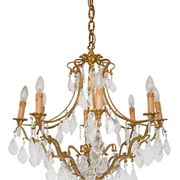 Lustre cage de style Louis XV